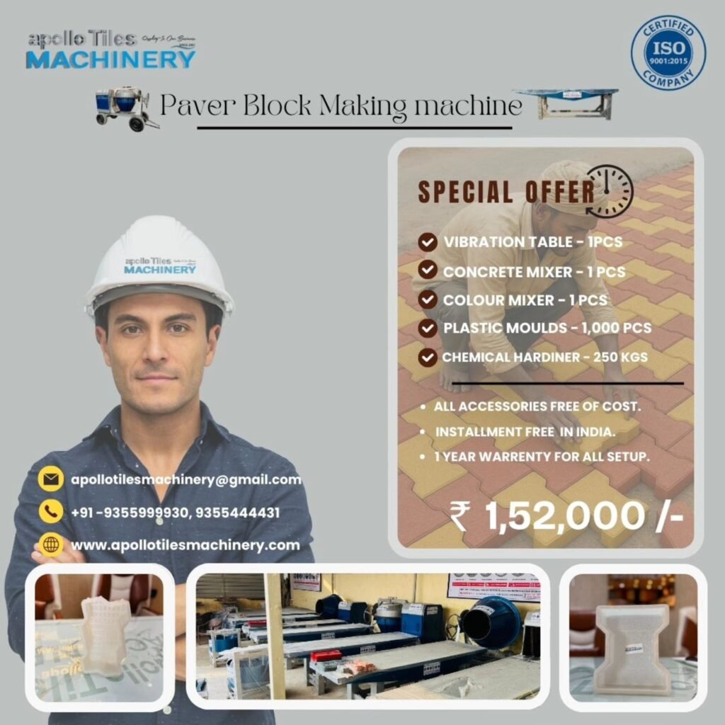 High Quality Paver Block Maker