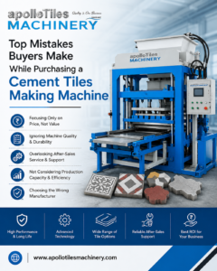 Cement Tiles Making Machine